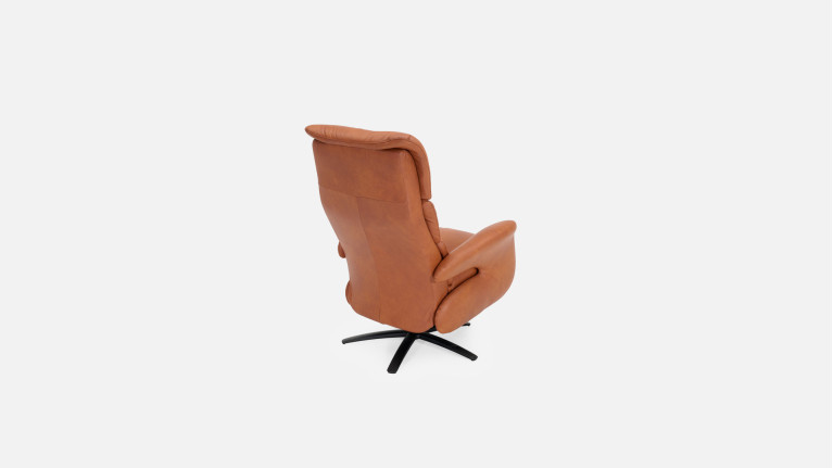 Fauteuil relaxation manuelle New Eden en cuir