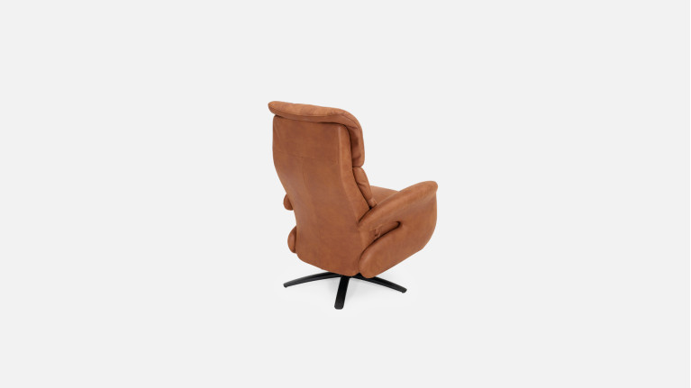 Fauteuil relaxation manuelle New Eden en cuir