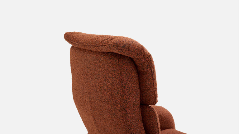 Fauteuil relax électrique New Eden en cuir