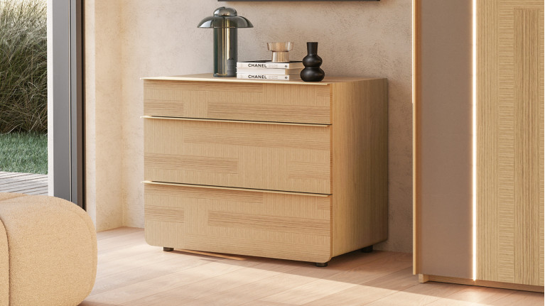 Commode 3 tiroirs MAJESTIC