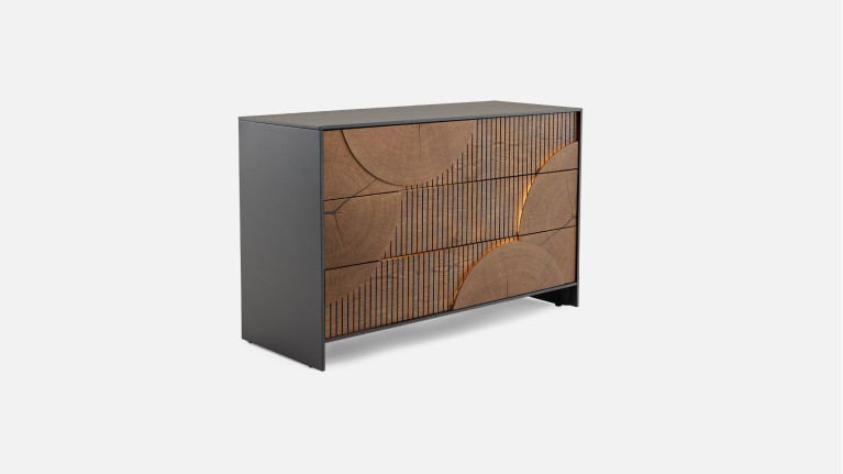 Commode NEO EQUINOXE | Commode design aux reliefs texturés
