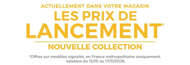 C'est les prix de lancement chez Mobilier de France, découvrez notre nouvelle collection 2026