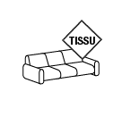 Canapés tissu