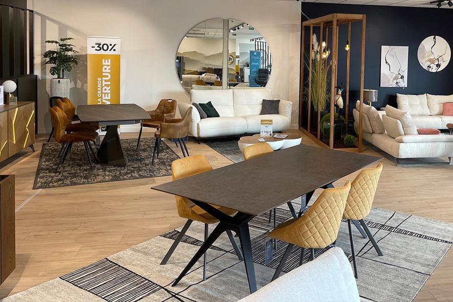 Table extensible, chaises design et meubles de rangement pour votre salon ou salle à manger à découvrir à Troyes