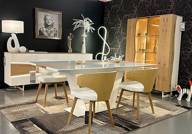 Découvrez nos salon design en bois dans votre magasin de meubles à Mulhouse