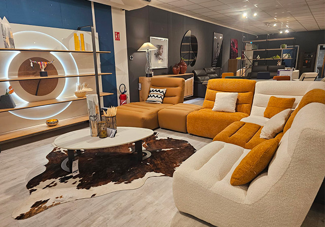 Des canapés design et des meubles d'exception à Cessy, près de Gex
