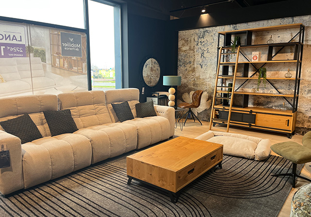 Salon design en bois dans votre magasin de meubles à Vichy