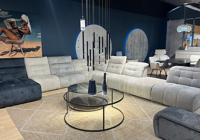 Canapés haut de gamme dans votre magasin de Mobilier de France de Vichy