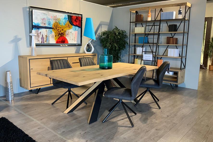 Tables de repas, chaises et meubles de salon de qualité dans votre magasin Mobilier de France à Pontivy en Bretagne