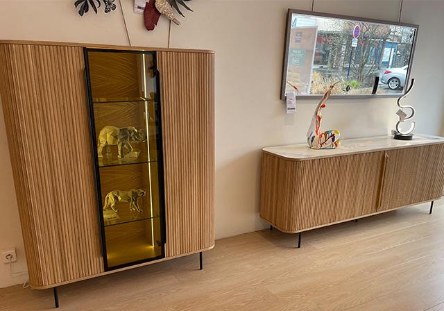 Salon et salle à manger design en bois haut de gamme dans votre magasin à Dunkerque