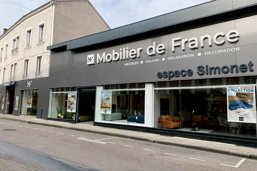 Magasin de meubles et de canapés haut de gamme à Roanne - Espace Simonet