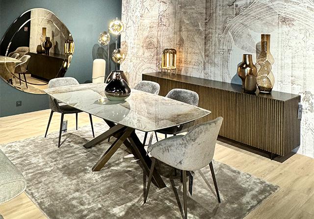 Salon haut de gamme et design dans votre magasin de meubles  à Orgeval