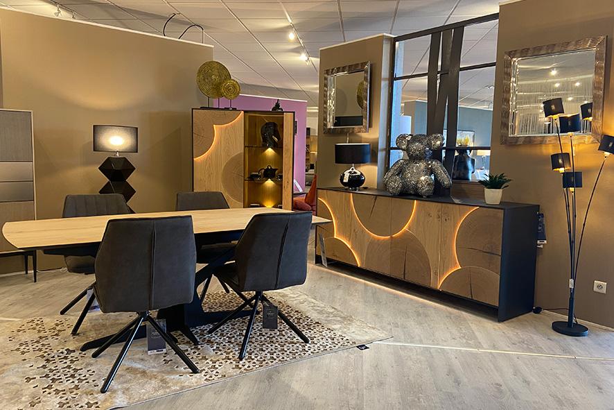 Salon design en bois dans votre magasin de meubles à Colmar